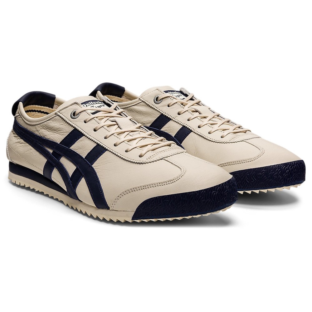 Onitsuka Tiger】日本Onitsuka Tiger MEXICO 66 SD 升級款米底藍