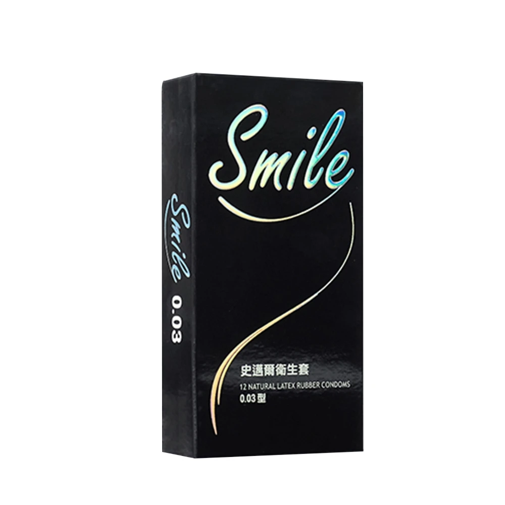 【smile 史邁爾】003 超薄無感保險套 12入/盒安全套 衛生套 保險套 避孕套 情趣用品