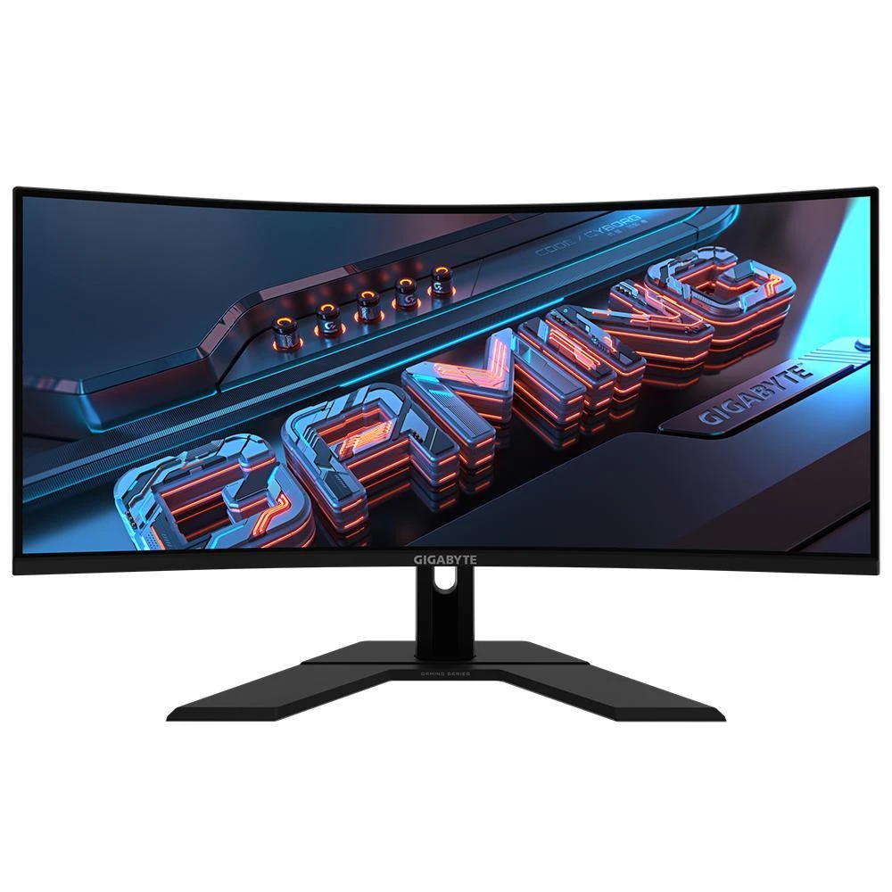 【GIGABYTE 技嘉】GS34WQC VA曲面電競螢幕 (34吋/3440x1440/21:9/120Hz/1ms/HDMI/DP)