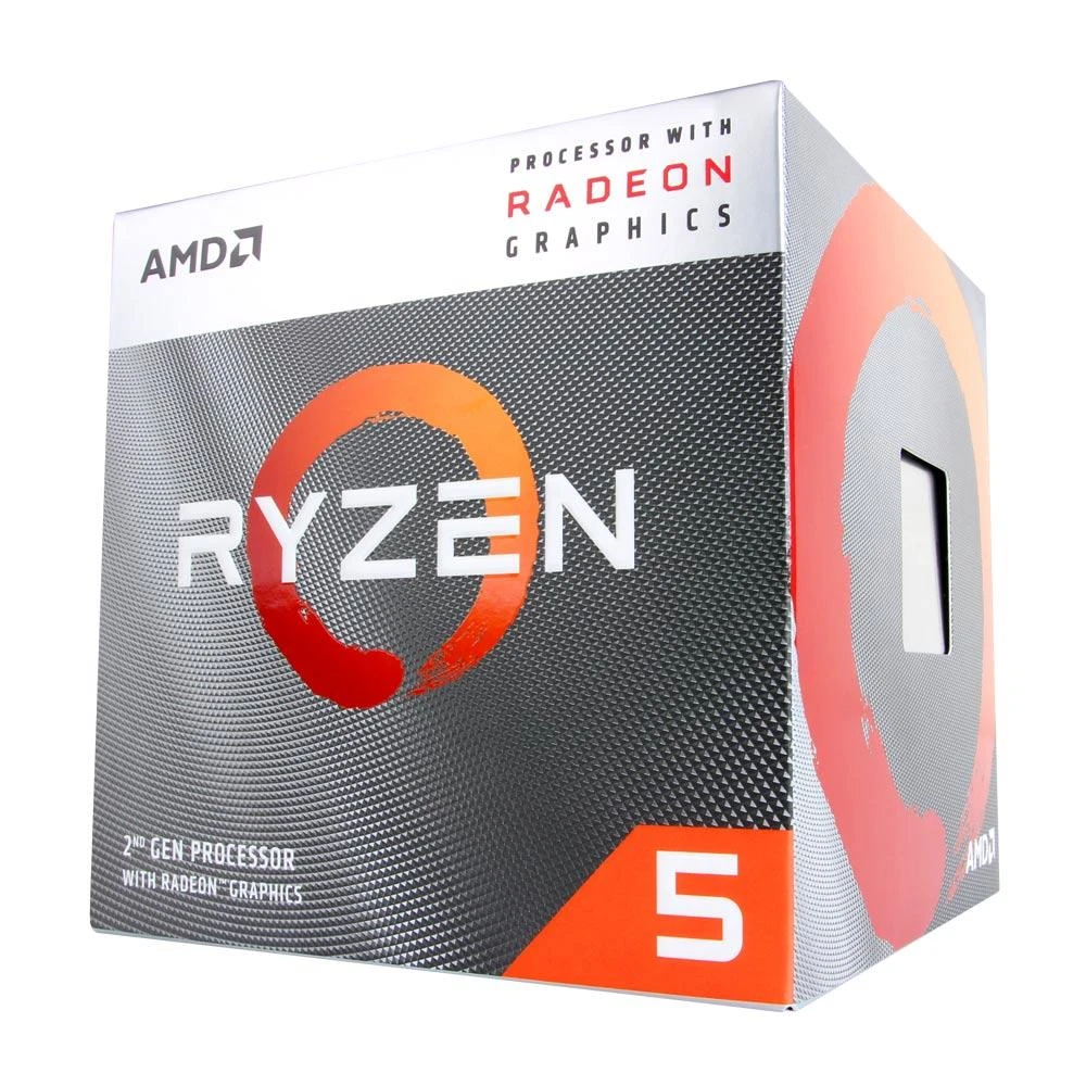 【AMD 超微】〈限時〉 Ryzen 5 3400G 四核心處理器《3.7GHz/6M/65W/內顯/AM4》