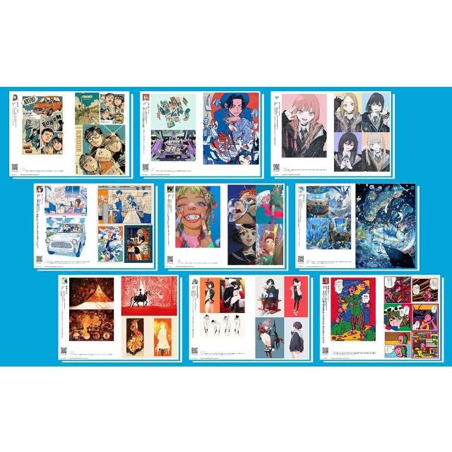 日版pixiv總監修Visions 2025 Illustrators Book附卡