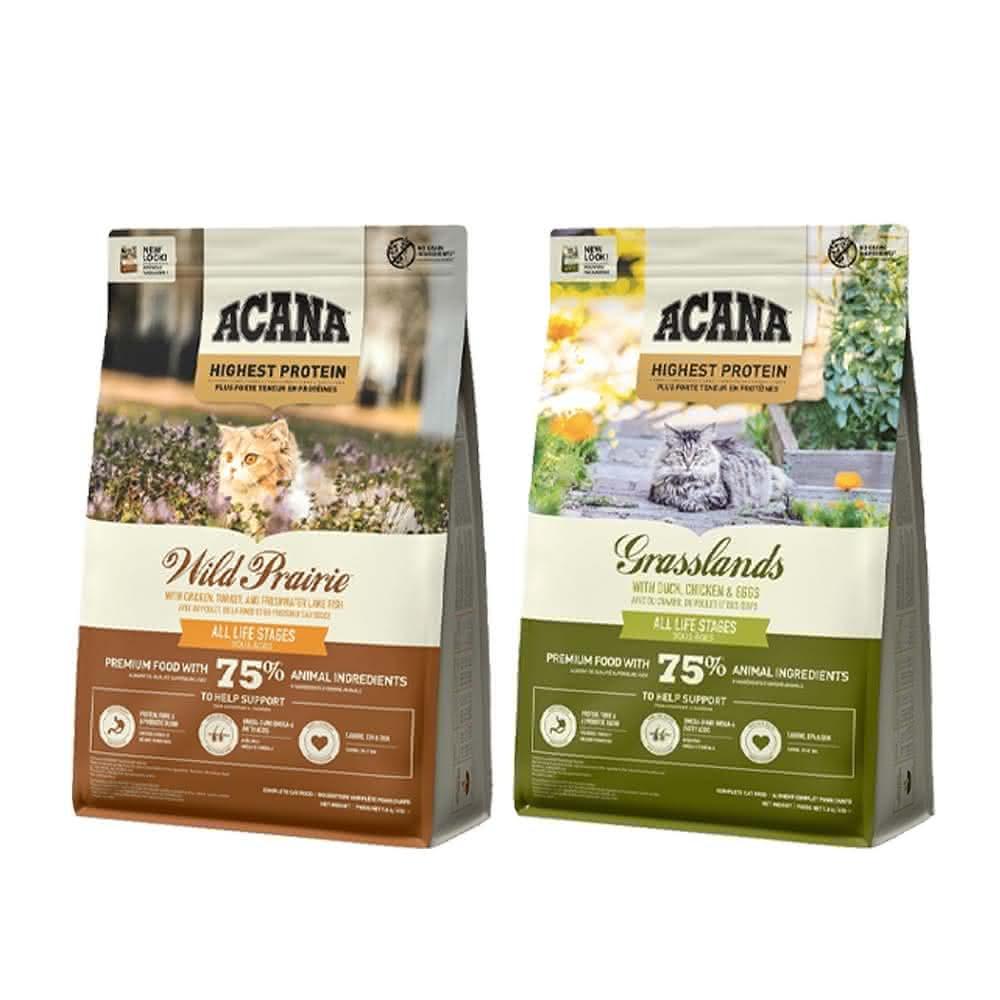 【ACANA】愛肯拿無穀貓糧 草原/ 農場盛宴 -1.8kg(鴨 …