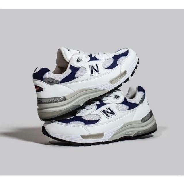 NEW BALANCE】藍田/吉米現貨New Balance NB992 M992EC White Navy 美製28CM