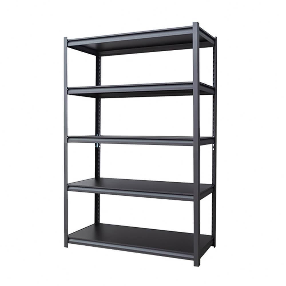 【dayneeds 日需百備】五層消光黑角鋼架-120x45x180cm倉儲架/收納層架/展示架/層架/鐵架