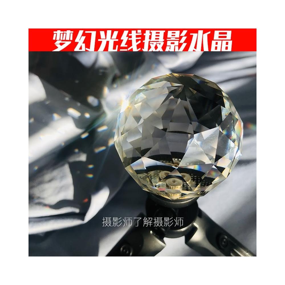 魔改光線夢幻水晶鏡頭光暈附件A7適馬蔡司Vlogger攝影師陳文堅