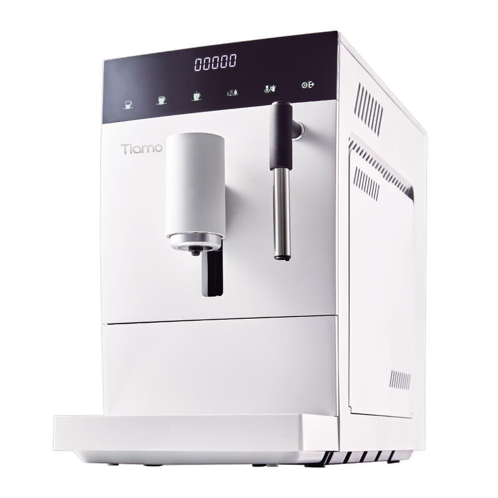 【Tiamo】Tiamo TR101 義式全自動咖啡機 110V-白色(HG6464WH)