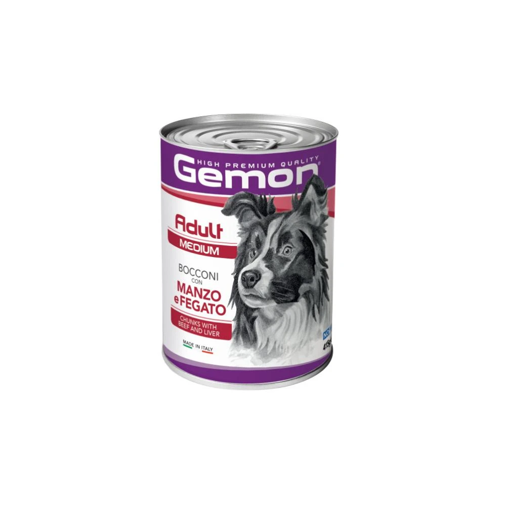 【Gemon 啟蒙】義大利 Gemon 啟蒙 主食犬餐罐 415g 狗罐頭 狗主食罐 主食罐 狗罐 犬罐 罐頭 大狗罐