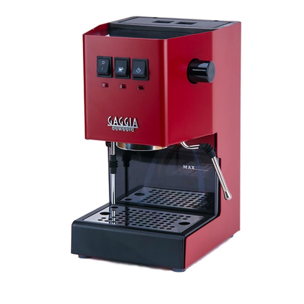 【Tiamo】GAGGIA CLASSIC Pro 專業半自動咖啡機 - 升級版 110V 櫻桃紅(HG0195RD)