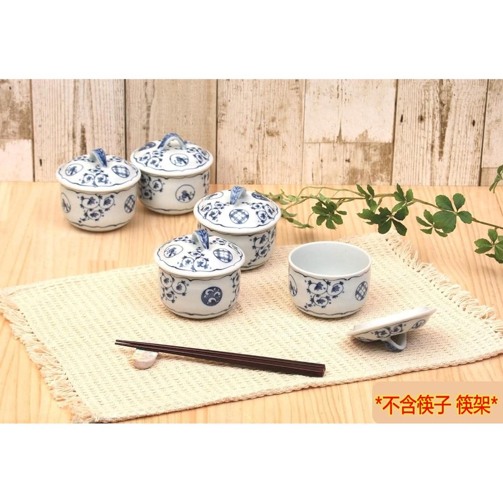 【美濃燒】日本 西海陶器 茶碗蒸 五入 烤布蕾 美濃燒 土碗蒸 小碗 小缽 蒸蛋 甜點盅