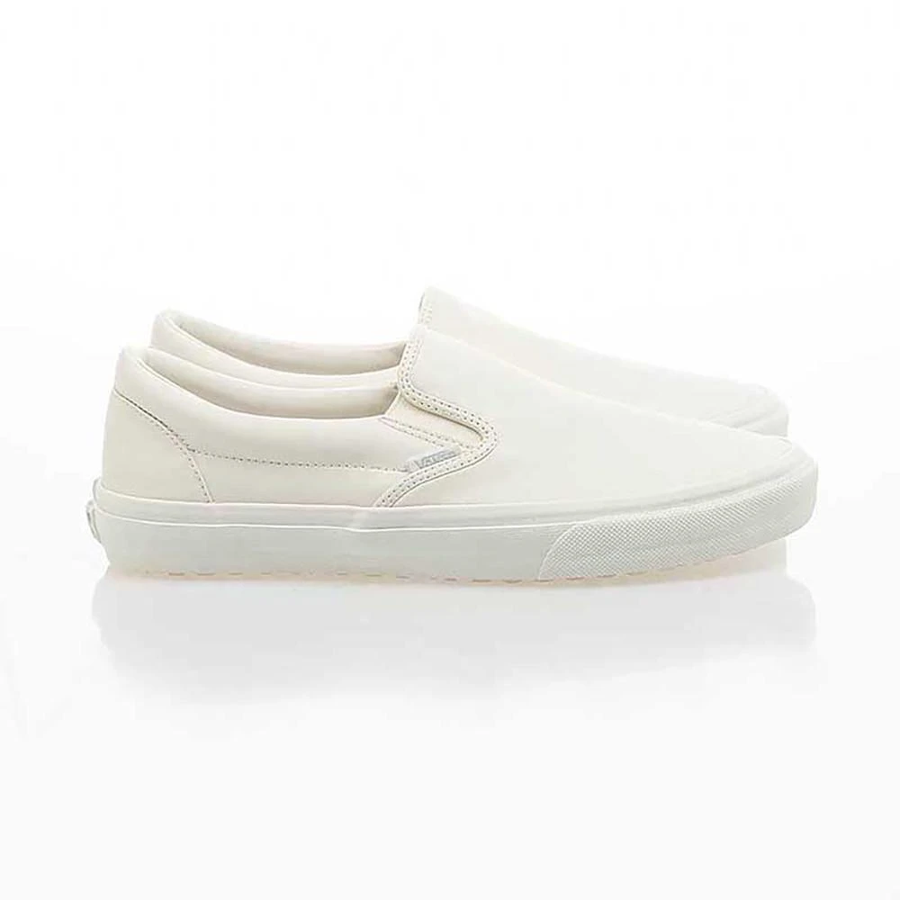 【VANS】日線 SLIP ON 休閒鞋 懶人鞋 全白 V231308013  交換禮物、聖誕禮物