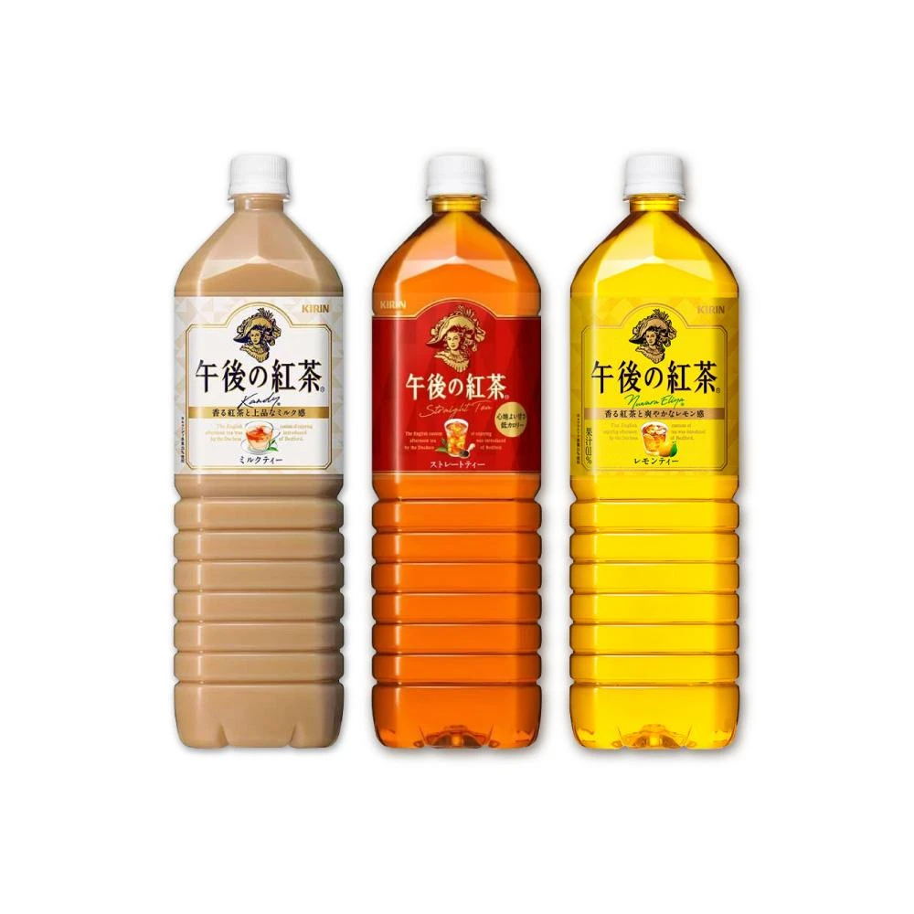 【KIRIN 麒麟】日本KIRIN 午後紅茶/午後檸檬紅茶 1500ml/瓶 即期品 ( 效期請參考商品說明)