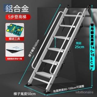 🔥全網-最低🔥 多功能梯子 傢用折疊梯 鋁閤金 工具梯 折疊梯 工作梯 工程梯 鋁梯 梯子