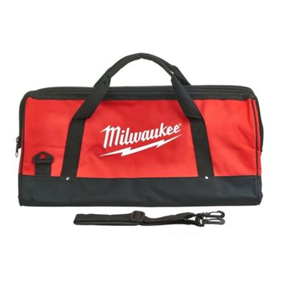 【Milwaukee 美沃奇】＊中崙五金 附發票 美沃奇 加大開口工具袋 902033037 L 零件袋 工具袋 工具包 57*33*29cm