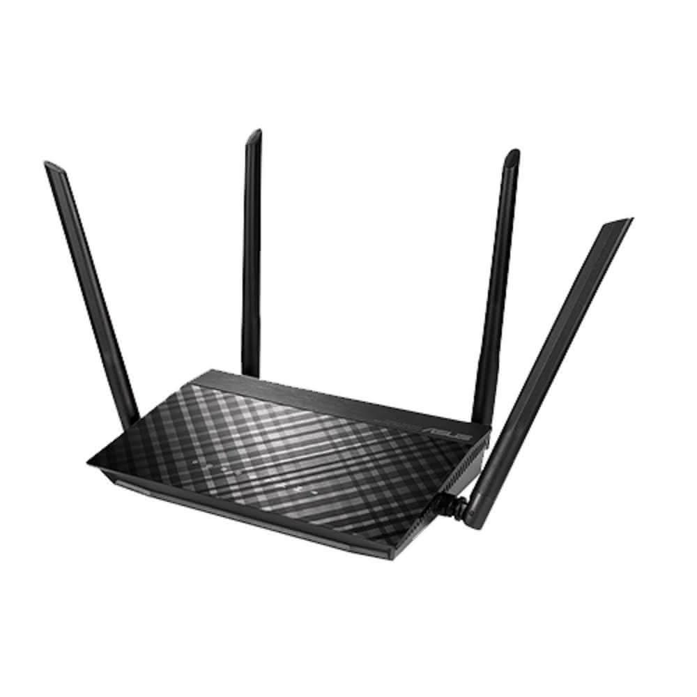 【ASUS 華碩】RT-AC1500G PLUS 雙頻無線分享器 黑色