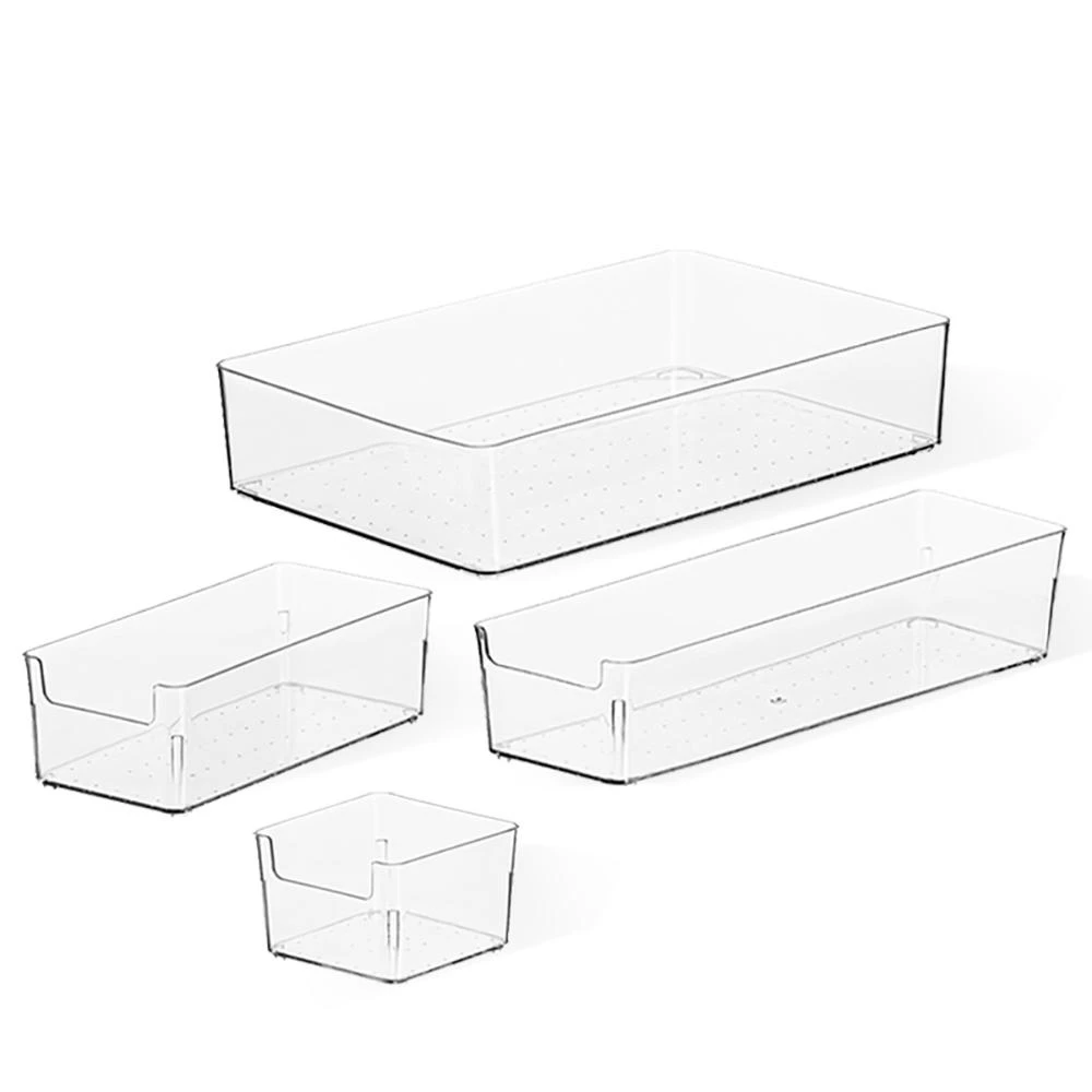 日創生活 透明壓克力收納盒 {文具收納 小物收納 化妝品收納 保養品收納 桌上收納}
