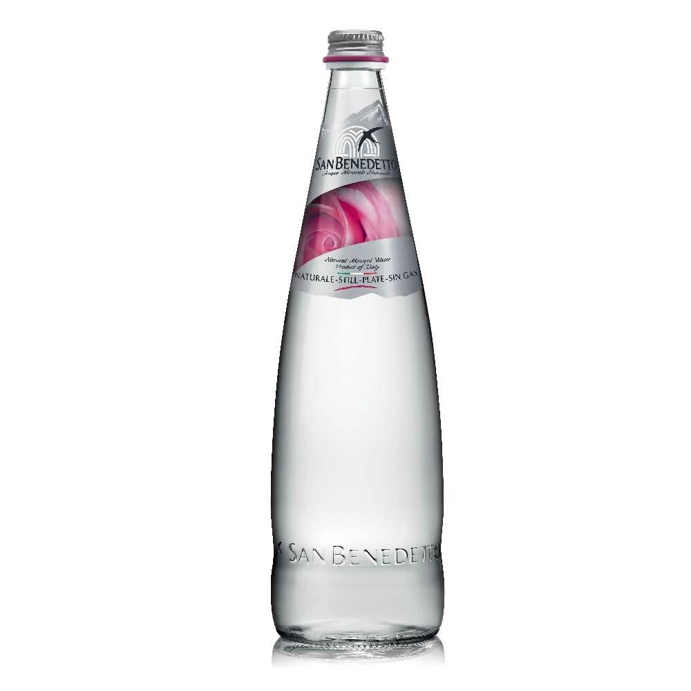 【San Benedetto 聖碧濤】SB聖碧濤 義大利 天然礦泉水-1000mlX12瓶 箱 玻璃瓶裝 礦泉水 