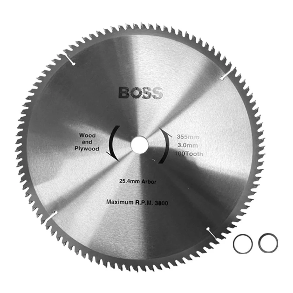 BOSS】＊中崙五金附發票BOSS 電動鋸片355*3.0*25.4mm*100T 木工