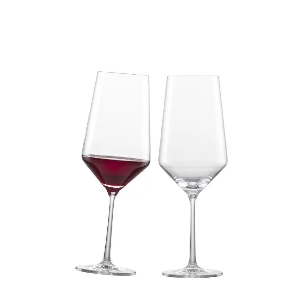【ZWIESEL GLAS】德國蔡司PURE系列-波爾多紅酒杯680ml 2入  