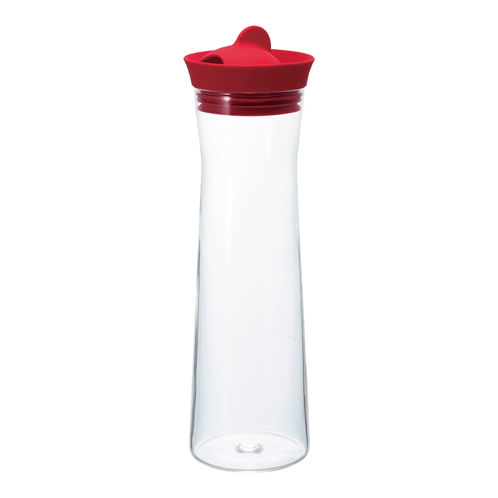 【HARIO】Gmark冷水壺–紅色／1000ml(WJ-10-R)