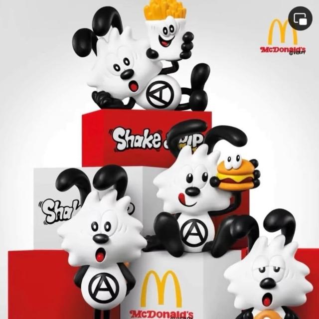 Verdy x Mcdonalds 公仔組麥當勞聯名4入公仔套裝