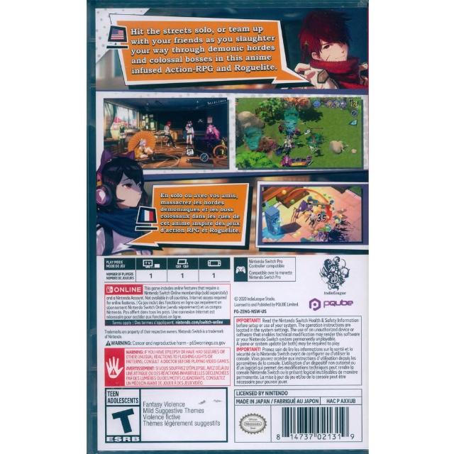 Nintendo 任天堂】NS Switch 神明在上中文版Zengeon