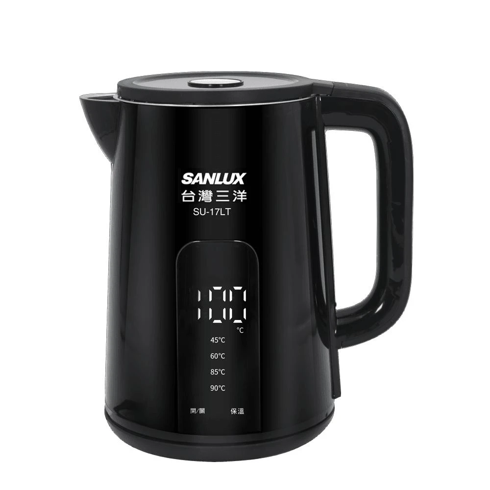 【SANLUX 台灣三洋】1.7公升電茶壺電熱水瓶SU-17LT