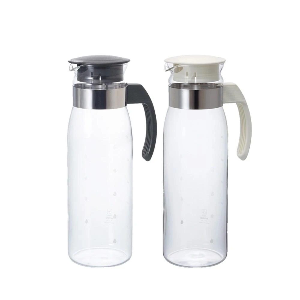 【HARIO】冷水壺 冷熱兩用玻璃壺 1400ml 耐熱玻璃 大容量 日本製