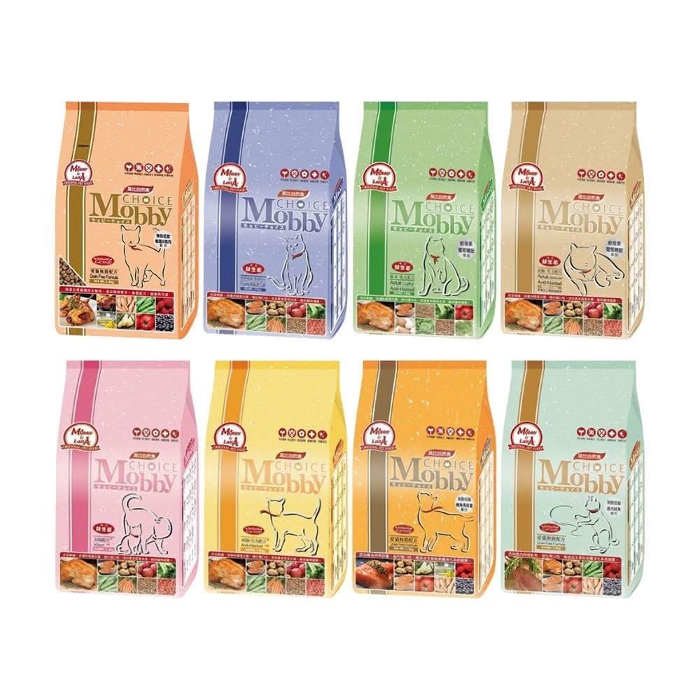 【Mobby 莫比】莫比 Mobby Choice 無穀飼料 幼母貓 化毛貓 低卡貓 高齡貓 鹿鮭 鵪鶉 鱒魚 貓飼料 貓糧 1.5kg 3kg 6.5kg