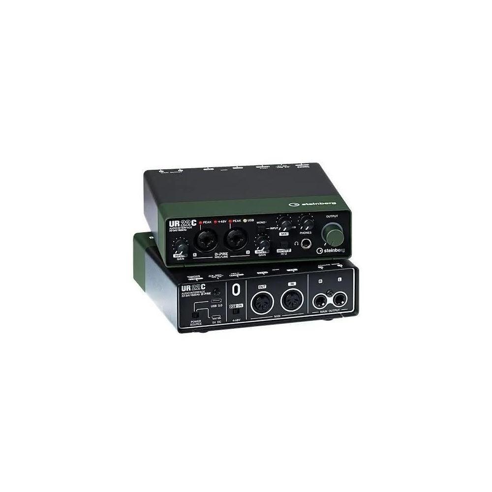 Yamaha 山葉音樂】山葉Yamaha Steinberg UR22C 2in2 USB Type-C