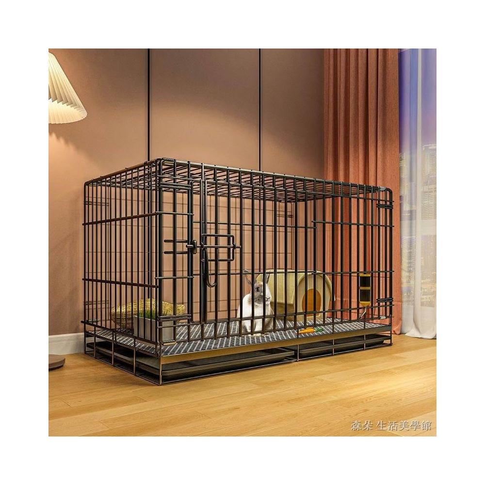 兔籠子 兔子圍欄 兔子用品籠子 兔子的籠子 兔龍籠子 兔籠兔子籠子家用室內 兔窩大號大空間養殖別墅新型寵物兔子籠