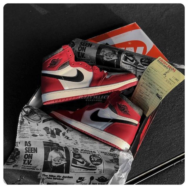 NIKE 耐吉】Air Jordan 1 Retro High OG Lost and Found Chicago