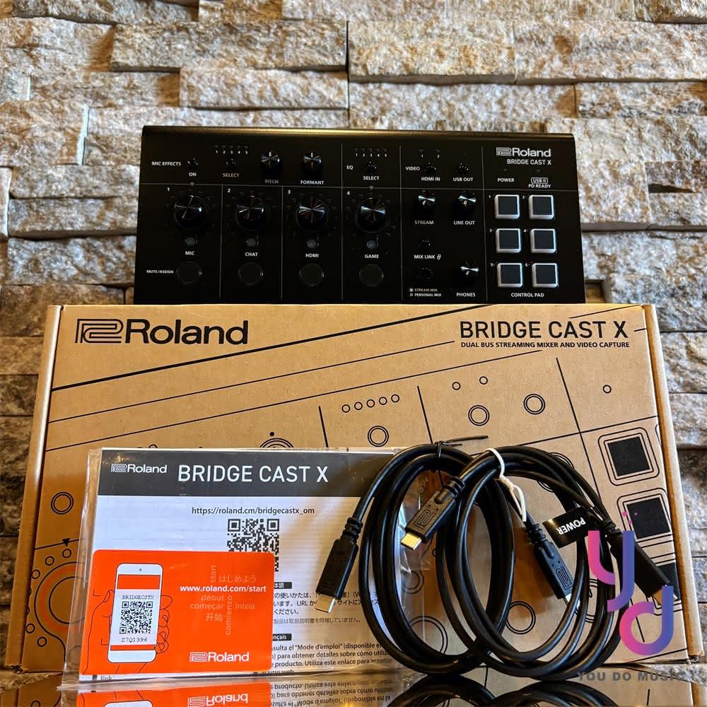 ROLAND 樂蘭】樂蘭Roland Bridge Cast X 直播專用錄音介面螢幕擷