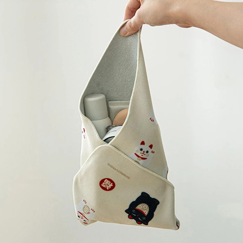 【SHIMOYAMA 霜山】多用途相機防撞百折布/百貼自黏收納布(35x35cm)-3入
