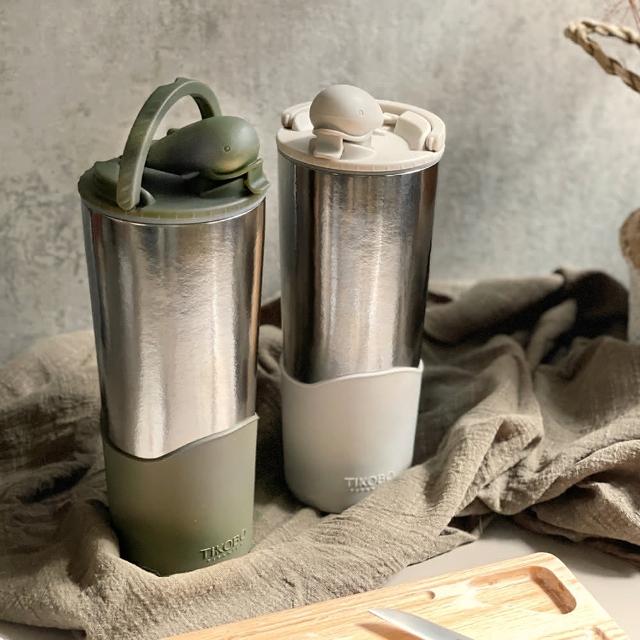 TiKOBO 鈦工坊】800ml 純鈦鯨魚杯二代純鈦保溫杯鈦杯多色可選