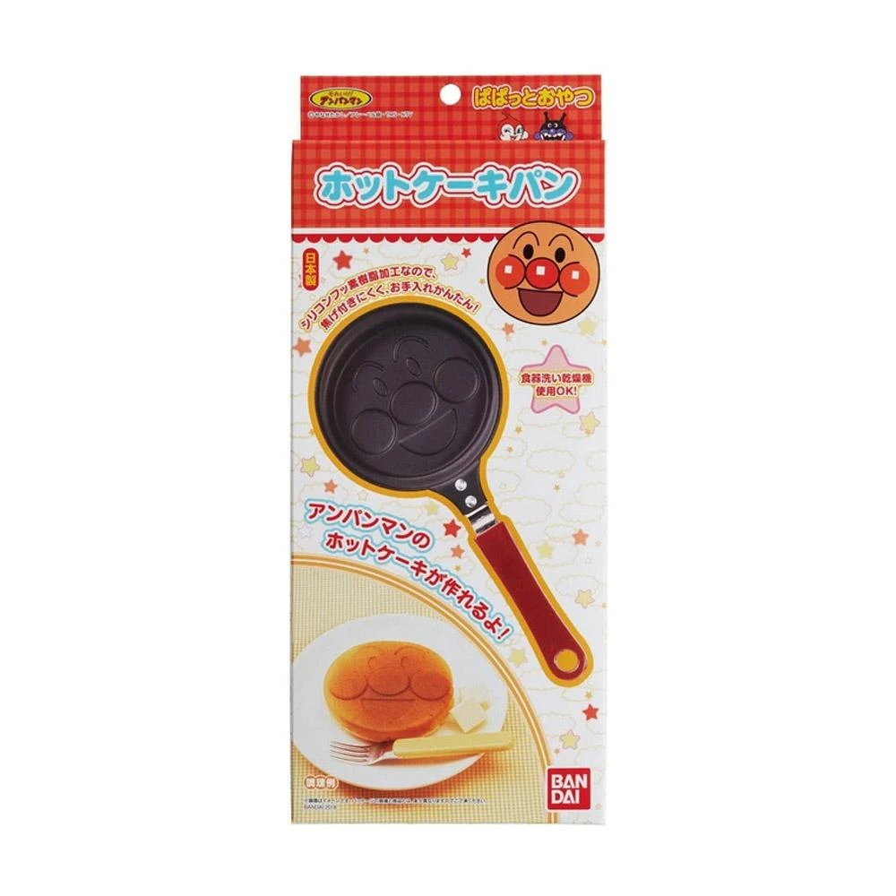 【BANDAI 萬代】日本製 佐倉小舖 鬆餅煎鍋 麵包超人 煎餅鍋 造型煎餅 平底鍋 鬆餅 雞蛋糕 造型煎餅 鍋子 煎鍋