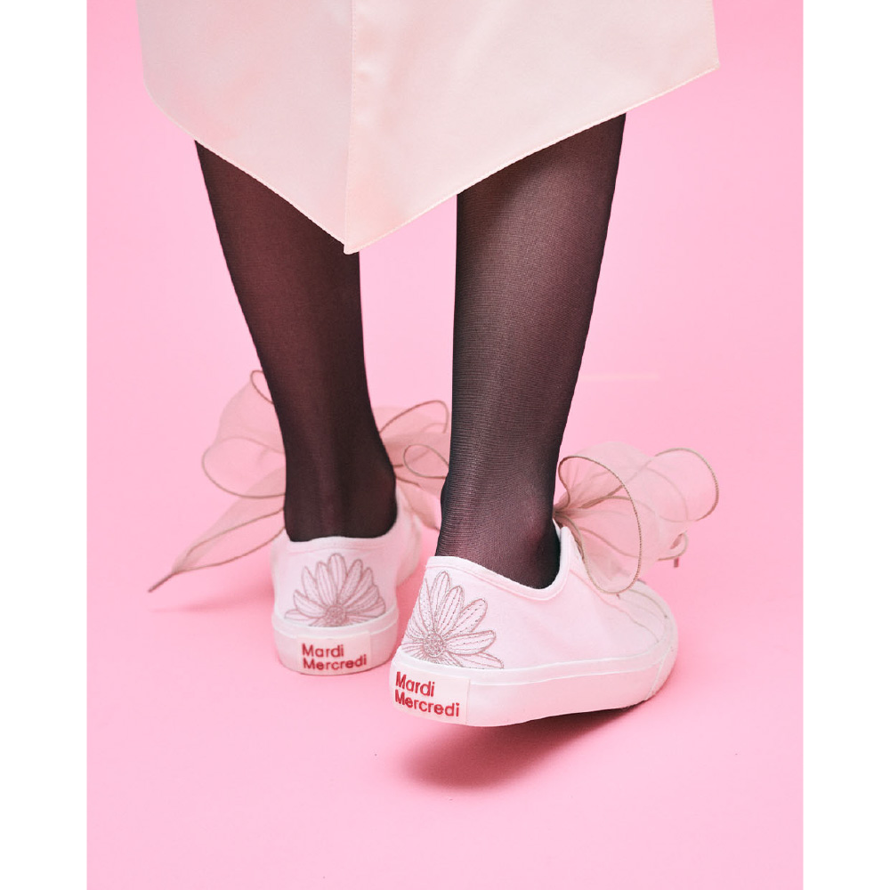 ◆Mardi Mercredi◆ ECLORE SNEAKERS_IVORY PINK ◆大人気◆ MARDI ECLORE SNEAKERS_IVORY PINK – SeoulSeoul