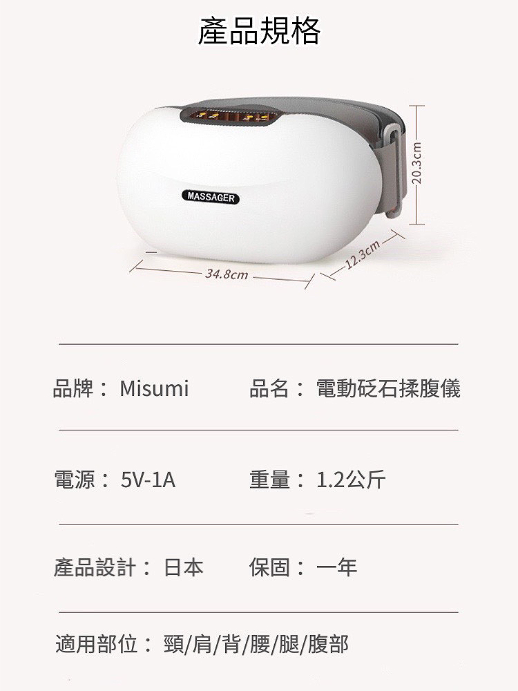 適用部位 頸肩背腰腿腹部