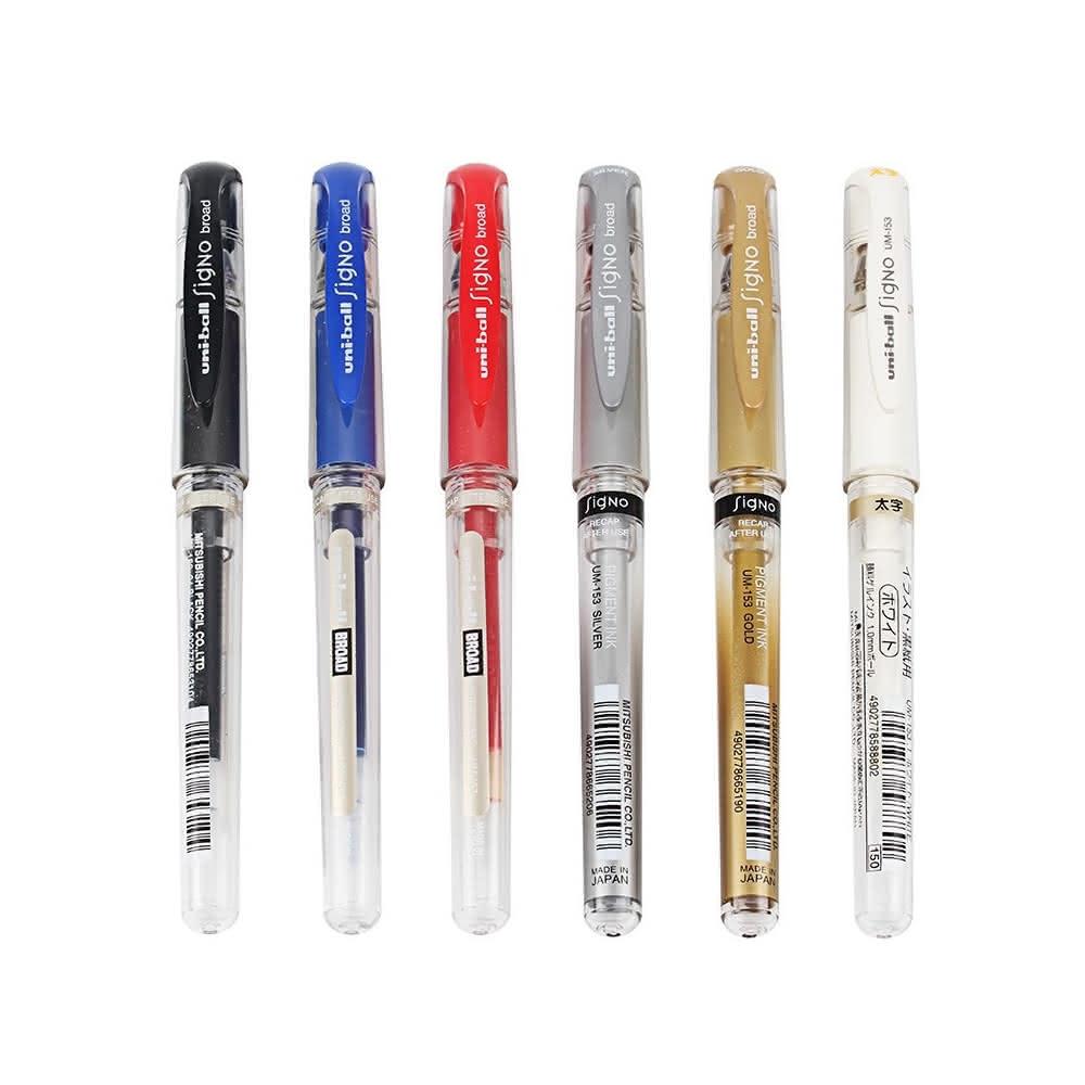 UNI】三菱太極鋼珠筆1.0 耐水性鋼珠筆粗字UM-153