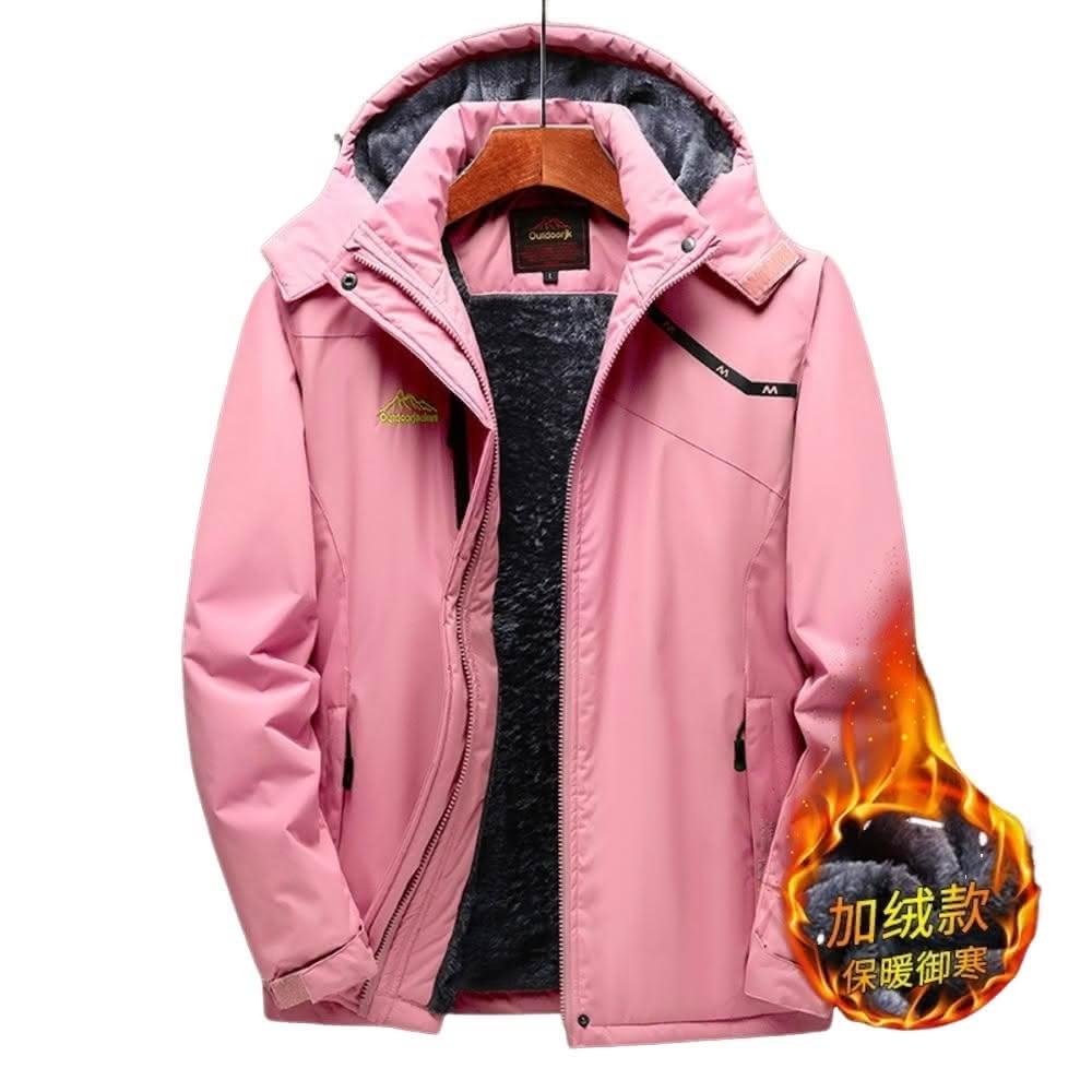 【JP】 -女款極度保暖外套 加絨外套 連帽外套 風衣 防潑水 防風外套  禦寒 保暖 1898厚