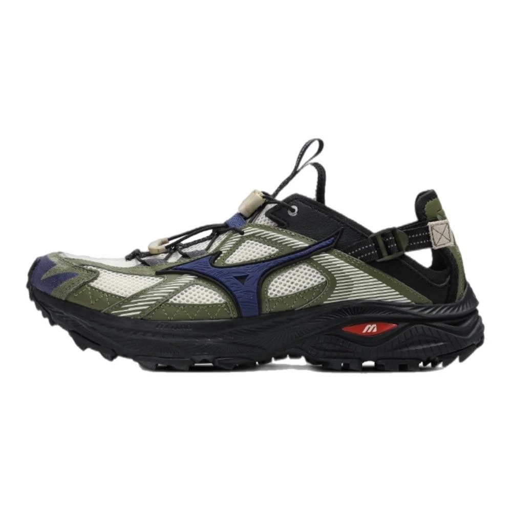 【MIZUNO 美津濃】MIZUNO RACER TRAIL SE 復古 叢林綠 戶外 運動 美津濃 中性鞋款 復古 休閒鞋 D1GH241901