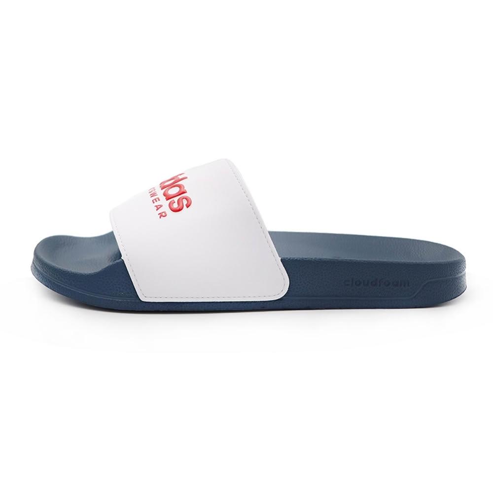 【adidas 愛迪達】Adidas Adilette 紅藍 休閒 輕量 快乾 涼拖鞋  拖鞋 男款 H7288 II0017
