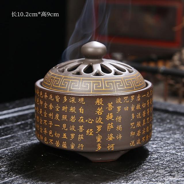 Amazon.com: 仿珐琅彩大号香炉Censer 家用室内陶瓷摆件Pendant