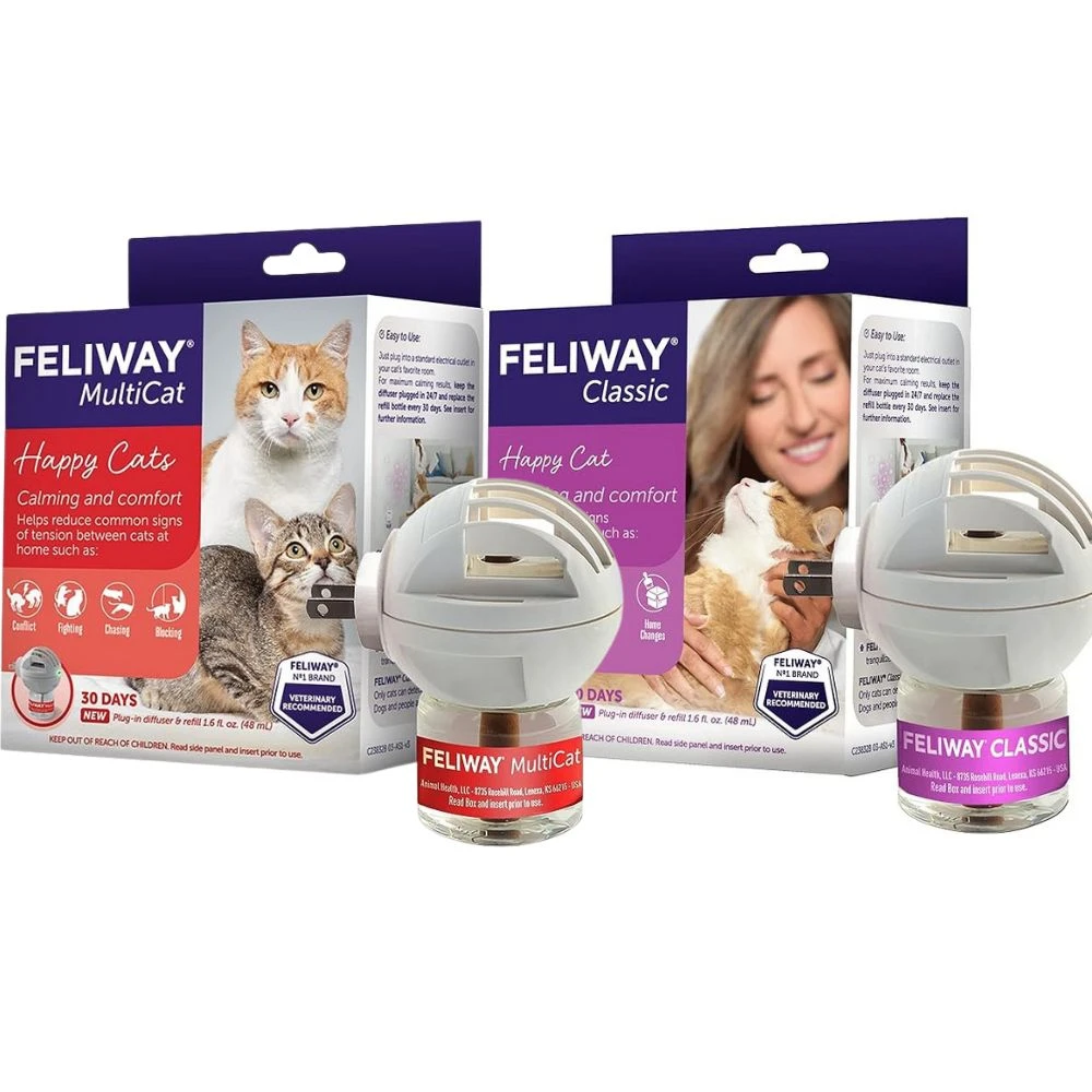 【FELIWAY】法國貓咪費洛蒙 feliway 插電組 效期2026年另有販售最佳版插電組，具備一般版和多貓版雙重功能 超商免運請先領免運券