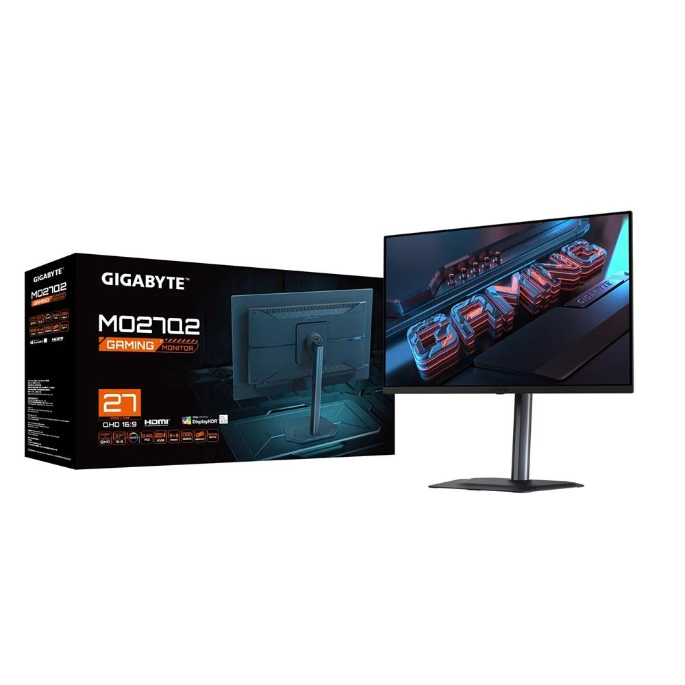 【GIGABYTE 技嘉】GIGABYTE技嘉 MO27Q2 27吋 螢幕/QD-OLED/240Hz/0.03ms