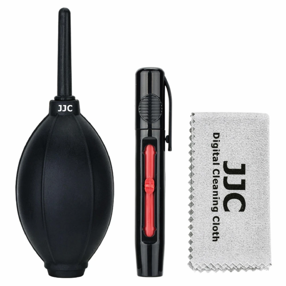 【JJC】CL-3D 三合一清潔組鏡頭筆 拭淨布 吹球