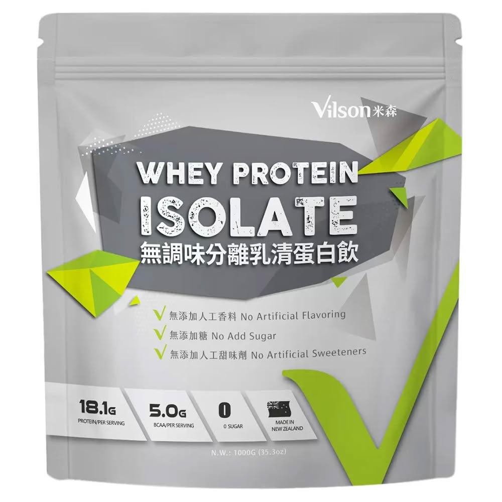 【Vilson 米森】5Cgo    米森 無加糖分離乳清蛋白飲 原味 1000克 袋 #239650 零添加 無化學代糖 無設限 可 牛奶、奶茶、咖啡 Vil