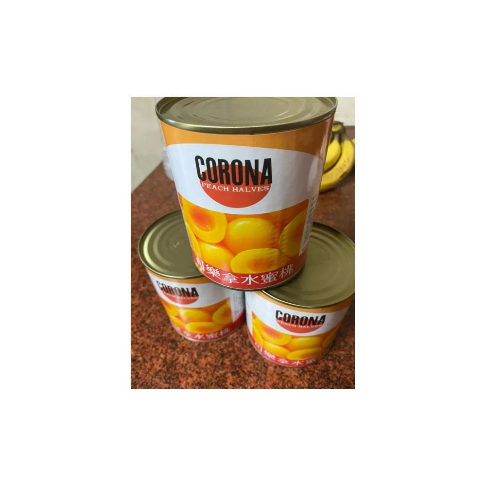 嚴選SHOP Corona可樂拿 水蜜桃罐頭 825g原廠罐裝 對切水蜜桃 水果罐頭 醃漬水蜜桃 水蜜桃 Z237