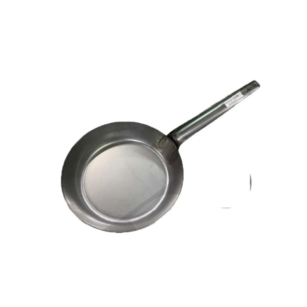 【廚Fun】無鉚釘一體黑鐵佛來板 10吋/25cm(無鉚釘一體黑鐵佛來板 佛來板 平底鍋 一體成形平底鍋 平煎鍋 黑鐵鍋 黑鐵佛來板 黑鐵平底鍋)