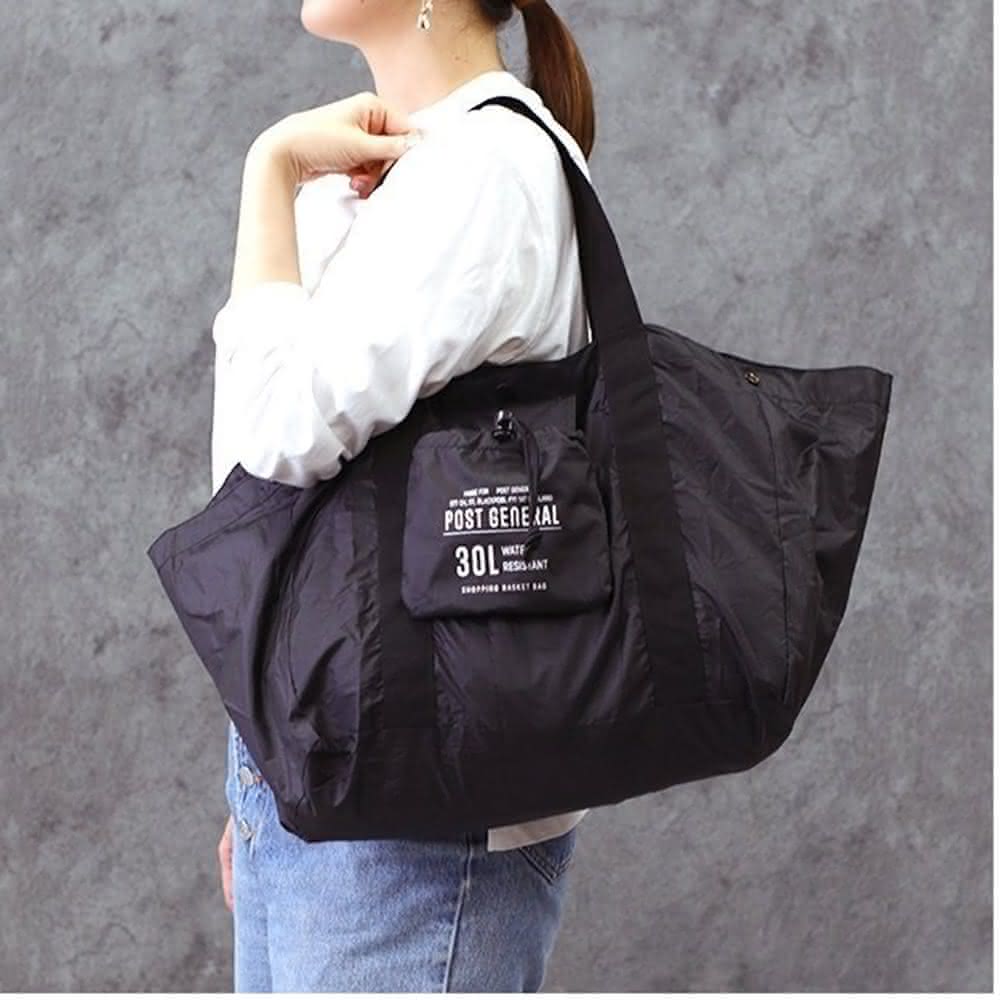 【POST GENERAL】*停售* 環保摺疊輕便防潑水購物袋 30L（PG、post general）『野道家』