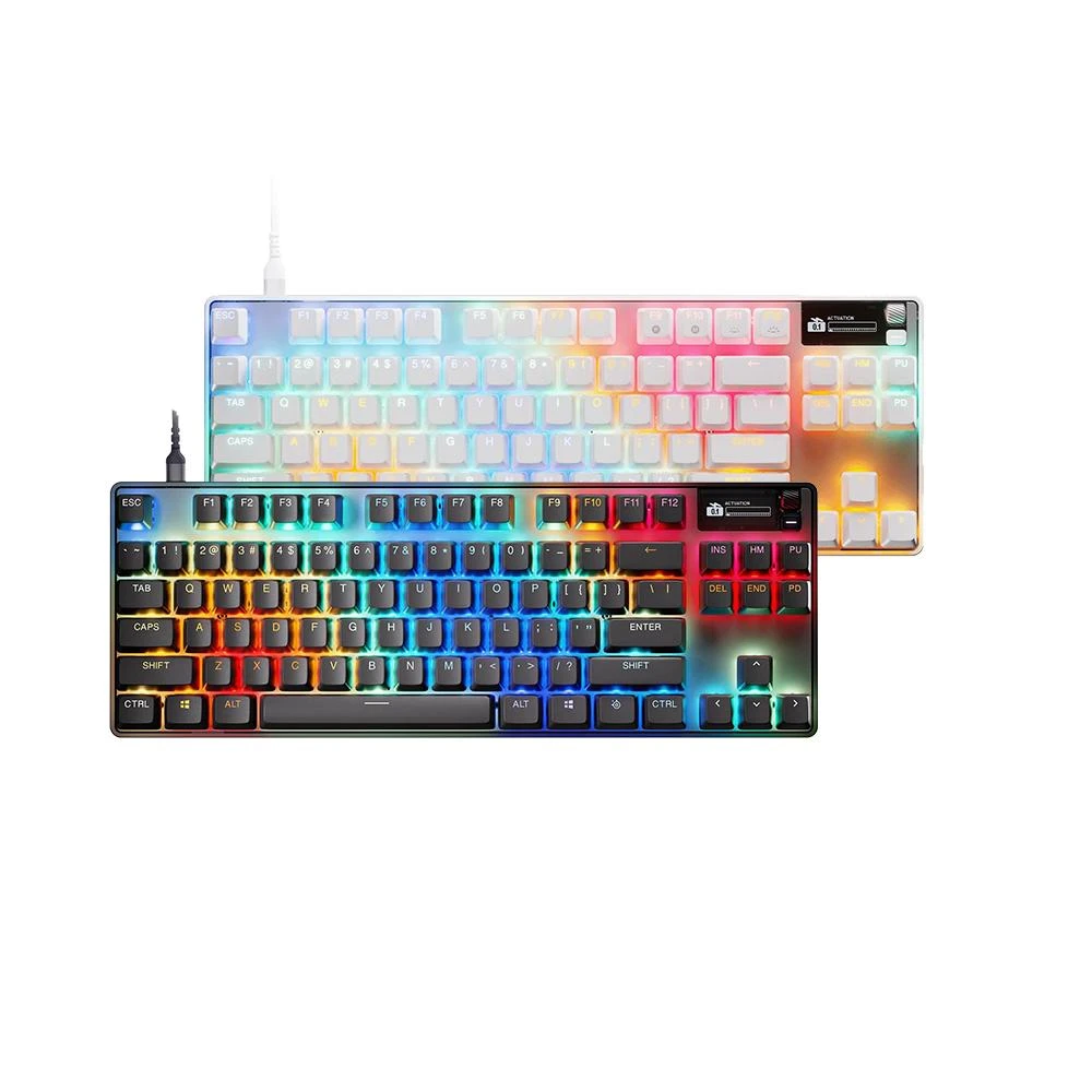 【Steelseries 賽睿】Steelseries 賽睿 Apex Pro TKL Gen 3 電競鍵盤 PBT鍵帽 OLED智慧螢幕 有線鍵盤 機械鍵盤 遊戲鍵盤